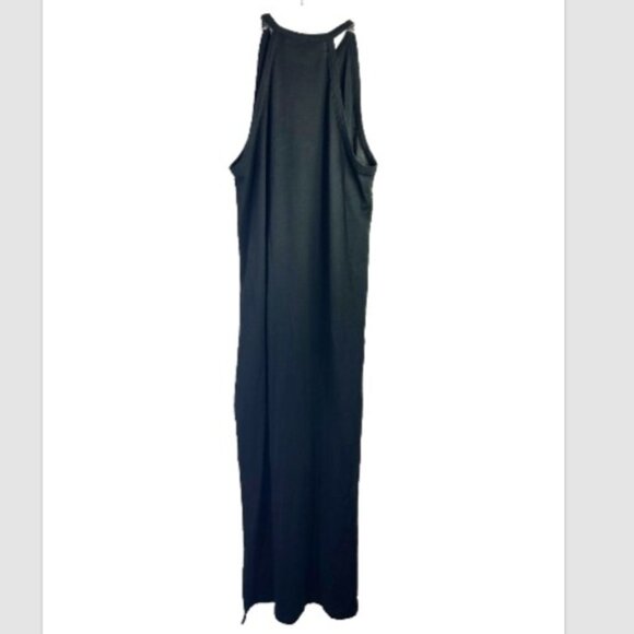 Theory Womens Sonaki Rubric Black Maxi Dress Small atmos light capsule minimal - Picture 7 of 10